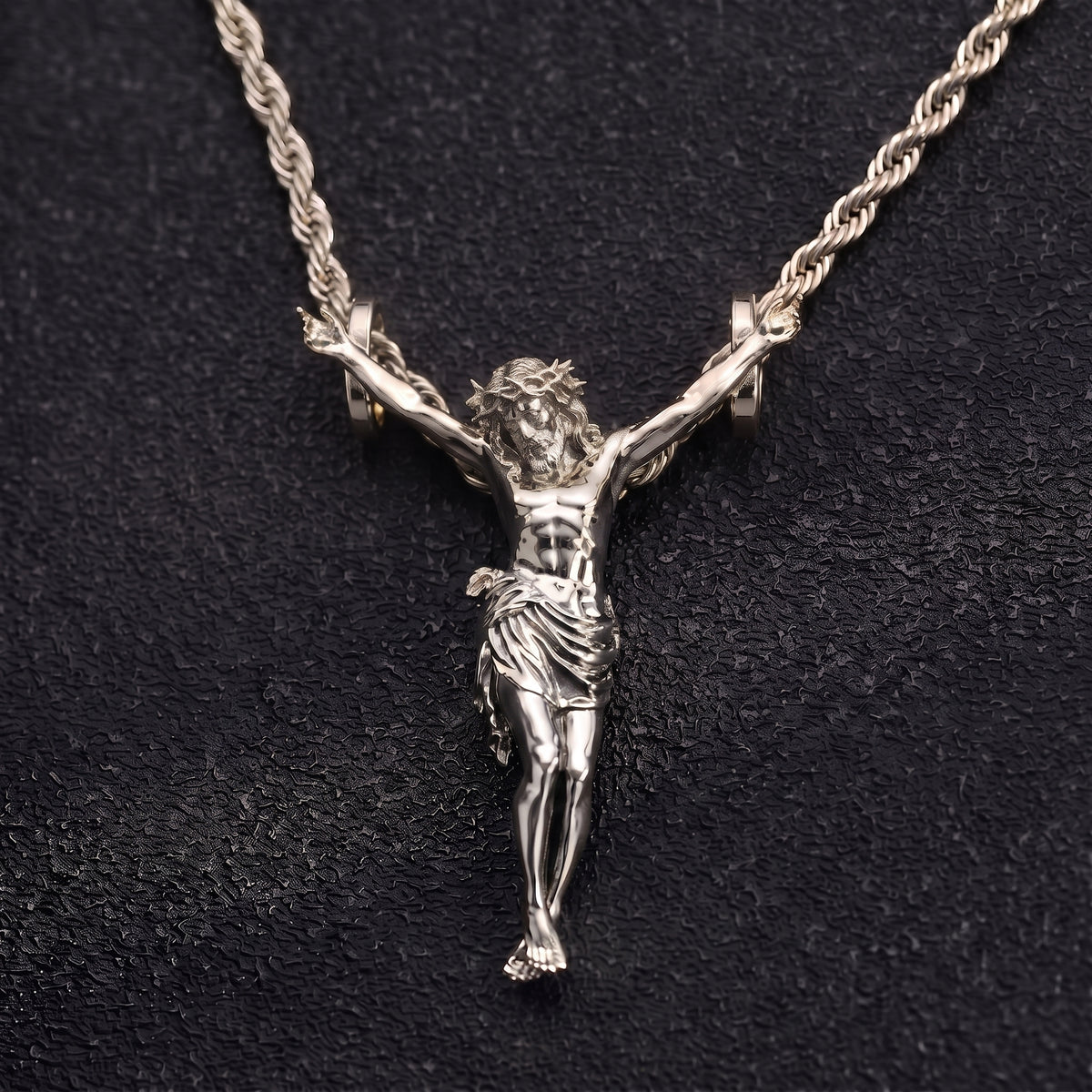Hängender Jesus Anhänger
