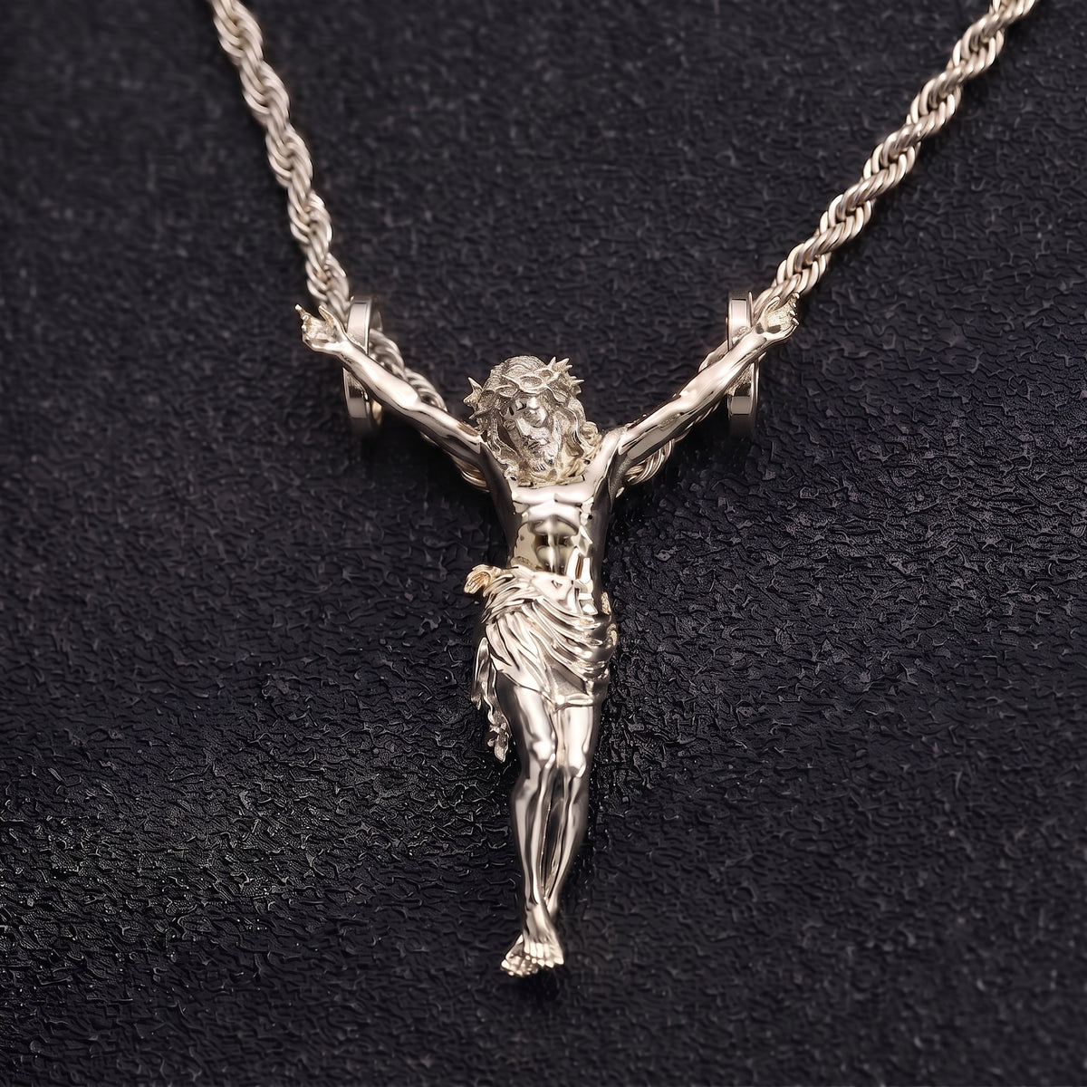 Hängender Jesus Anhänger